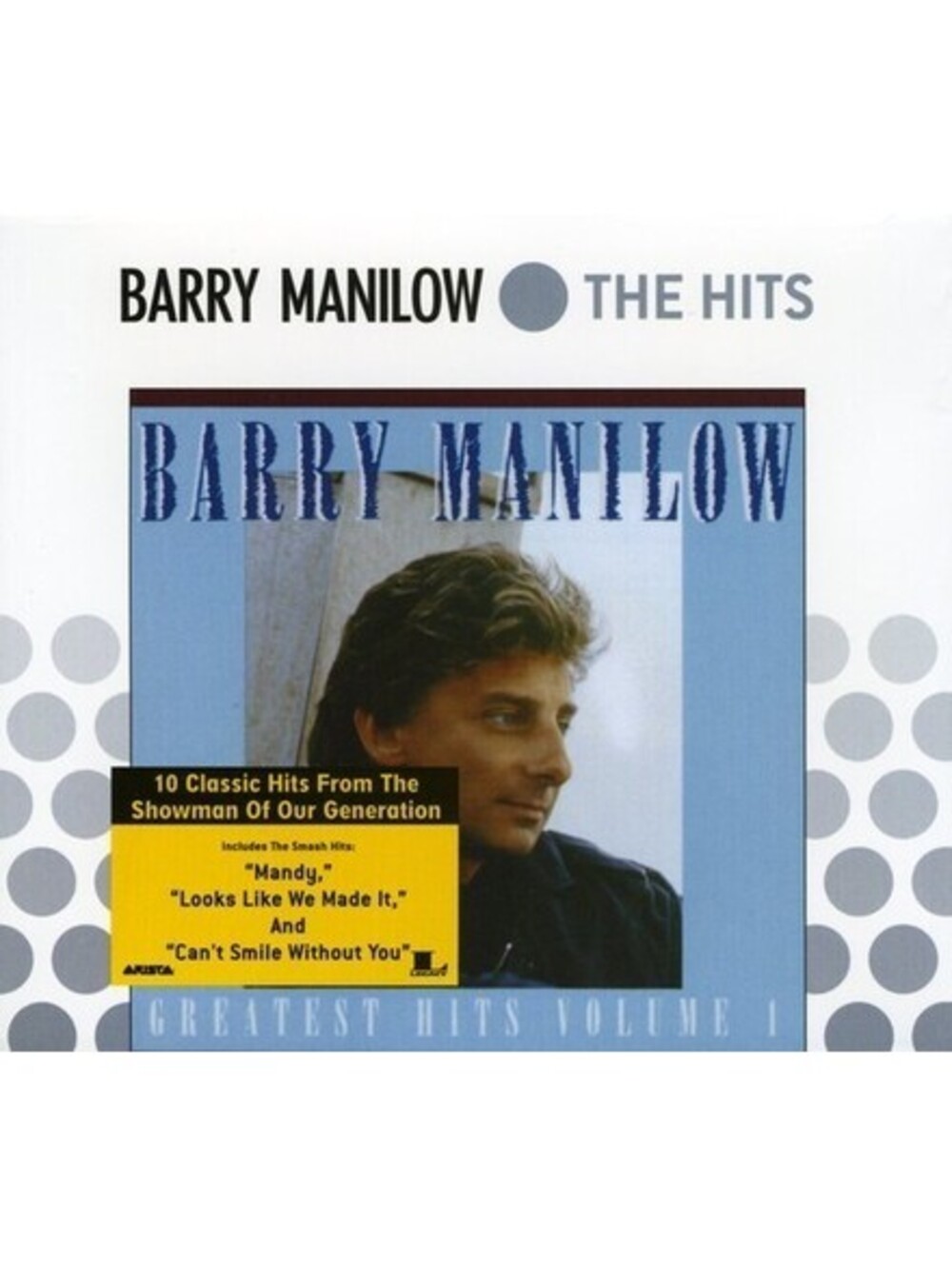 Greatest Hits, Vol. 1 by Barry Manilow (CD, Nov-1978, Sony Music Distribution...